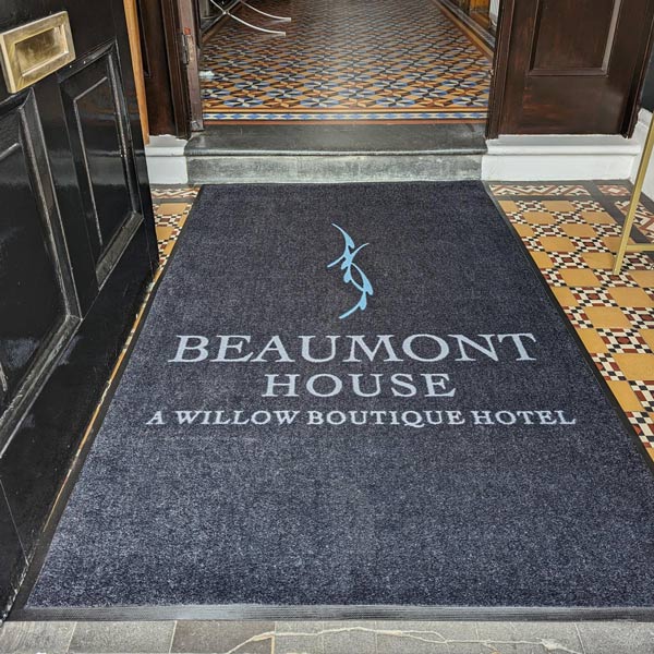 Beaumont House Kaleidoscope Heavy Duty Logo Mat