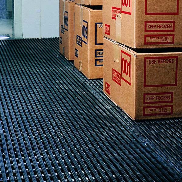 Freezer Room Matting Black Food