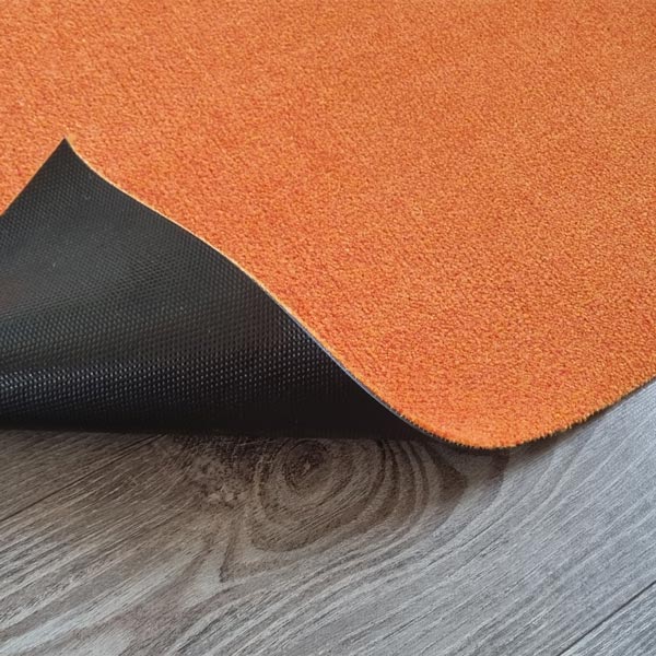 Unicolour Any Colour Mat Orange No Border Smooth Back Corner