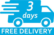 Free UK Delivery 3 days