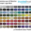 Kaleidoscope All Weather Logo Mat Standard Colours