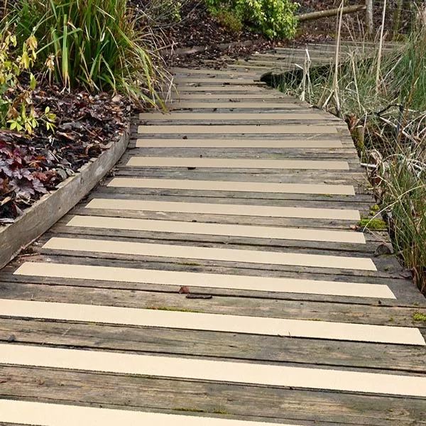 Decking Strips Anti-Slip GRP Wooden Path