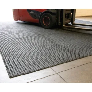 Modular Forklift Mat Warehouse Entrance