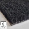 Premium Coloured Coir Roll Black