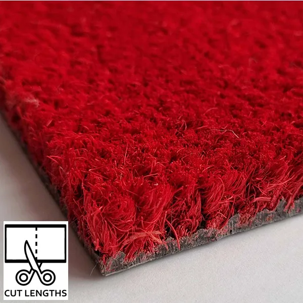 Premium Coloured Coir Roll Red