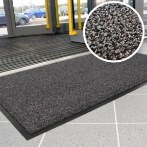 Phoenix Fire Retardant Mat Black Grey Main