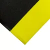 Remedy Anti-Fatigue Mat Roll Black Yellow Corner