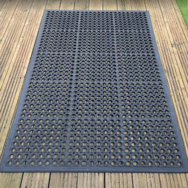 Rubber Ramp Mat used as a Decking Mat