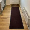 Velour Vinyl Burgundy Hallway Runner