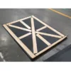 Modular Forklift Mat Back Taped